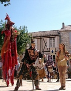 Photo : Journées médiévales à Monflanquin (Lot-et-Garonne) les 14 et 15 août © office de tourisme