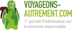 logo de Voyageons-Autrement.com, 1er site portail d'informations sur le tourisme responsable