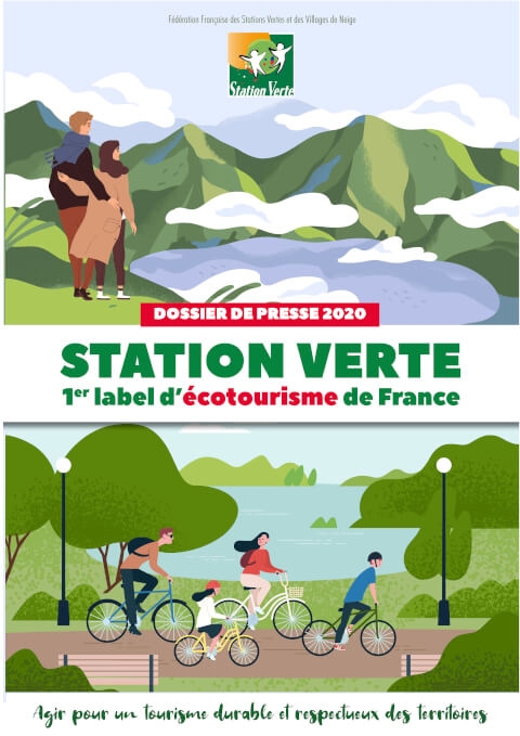 Station Verte, 1er label d'écotourisme de France&nbsp;&#8211;&nbsp;Dossier de Presse 2020
