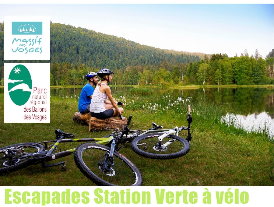 Escapades à vélo dans 10 Stations Vertes des Vosges du sud