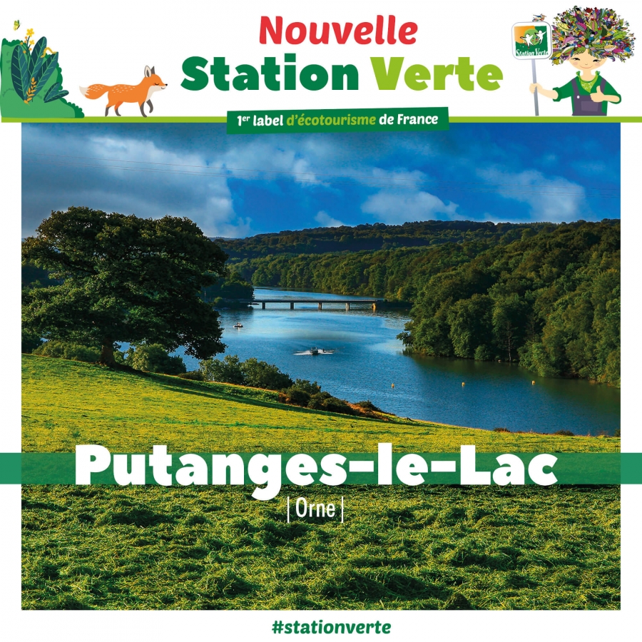 Putanges-le-Lac, nouvelle Station Verte en Suisse normande, dans l'Orne