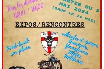 Les expos et rencontres de Templar on the road
