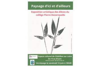 Exposition d'art plastique du collège